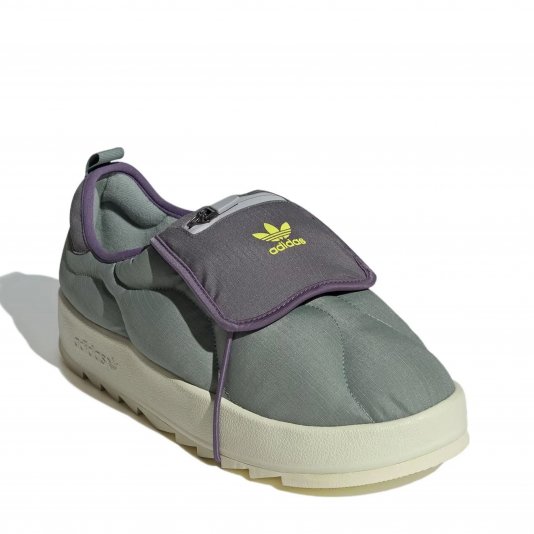 Купити Adidas Puffylette Silver Green/Grey Four/Sand Strata в MONOAD