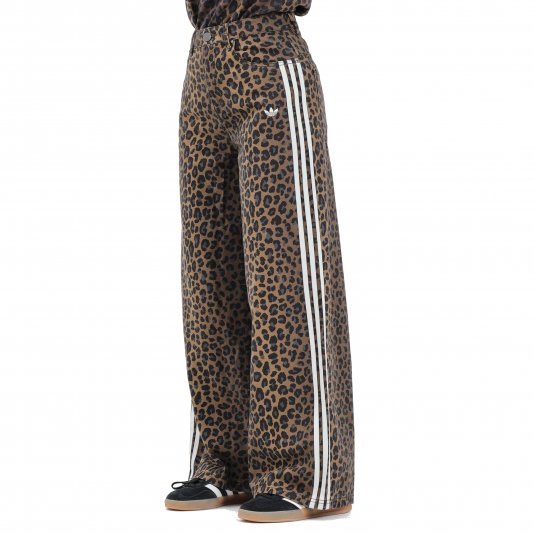 Купити Adidas Originals Denim Loose Leopard Pants Multicolor