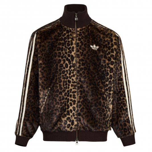 Купити Adidas JQD TT Track Top Knit Leopard Black/Brown в MONOAD