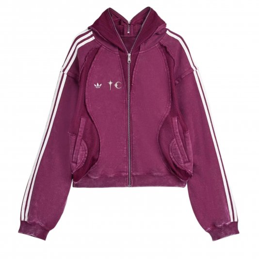 Купити Adidas Teamgeist Hooded Zip Up X Thug Club Maroon в MONOAD