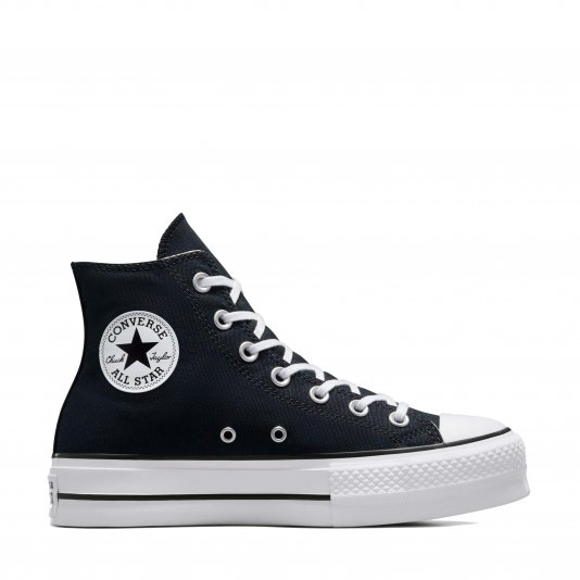 Купити Converse Chuck Taylor All Star Platform HI Black в MONOAD