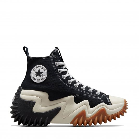 CONVERSE RUNSTAR MOTION HI 厚底スニーカーUK10 Купити Converse Run Star Motion HI Black/White/Gum Honey в MONOAD