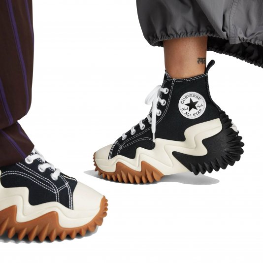 Купити Converse Run Star Motion HI Black/White/Gum Honey в MONOAD