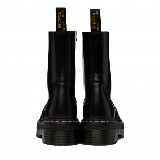 Купити Dr. Martens 1490 Platform Squared Toe Black Polished Smooth