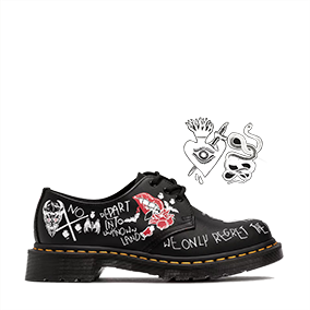 Купити Dr. Martens 1461 Black Smooth в MONOAD
