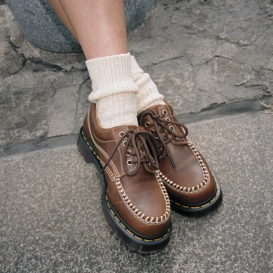 Купити Dr. Martens Lowell Moc Toe Butterscotch Orleans в MONOAD