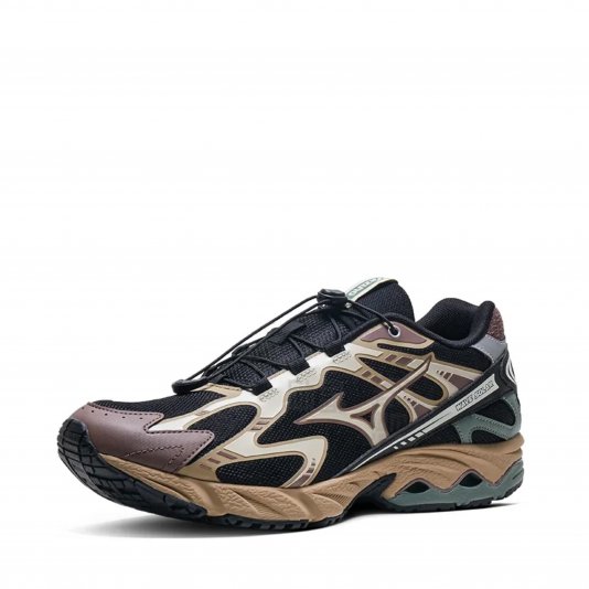 Купити Mizuno Wave Solar V2 Black/Brown/Green в MONOAD