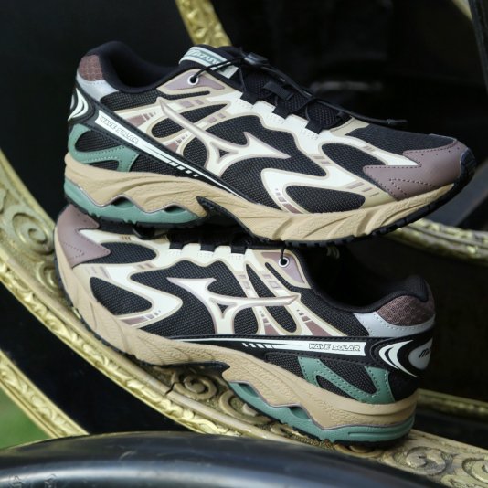 Купити Mizuno Wave Solar V2 Black/Brown/Green в MONOAD