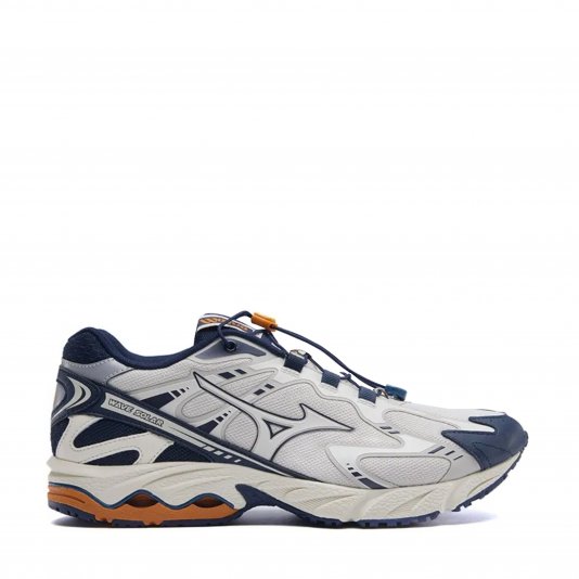 Купити Mizuno Wave Solar V2 Light Grey/Navy/Orange в MONOAD