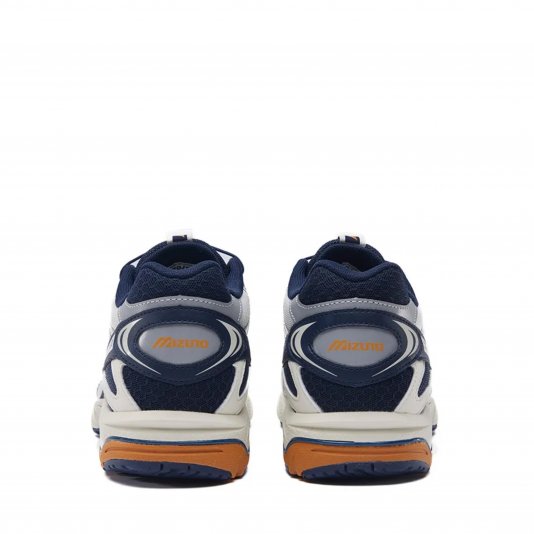 Купити Mizuno Wave Solar V2 Light Grey/Navy/Orange в MONOAD