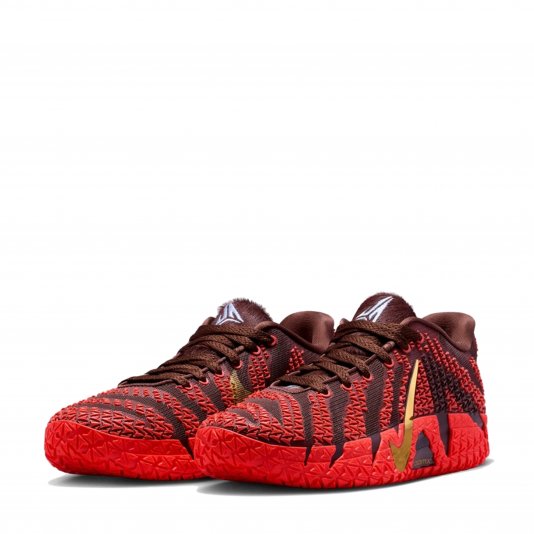 Nike Ja3 Lunar New Year IB6509-200 24.5㎝ Купити Nike Ja 3 Lunar New Year Light Chocolate/Silt Red/Metallic