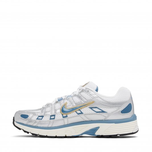 Купити Nike P-6000 White/Aegean Storm/Metallic Silver в MONOAD
