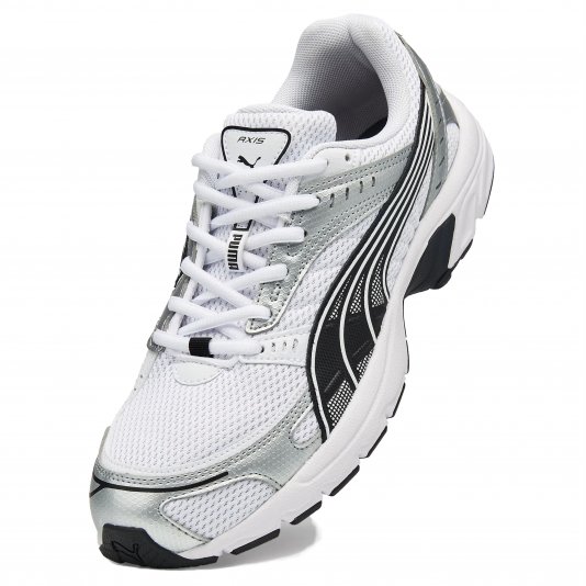 Купити Puma Axis Running White/Black/Silvery в MONOAD
