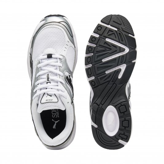 Купити Puma Axis Running White/Black/Silvery в MONOAD