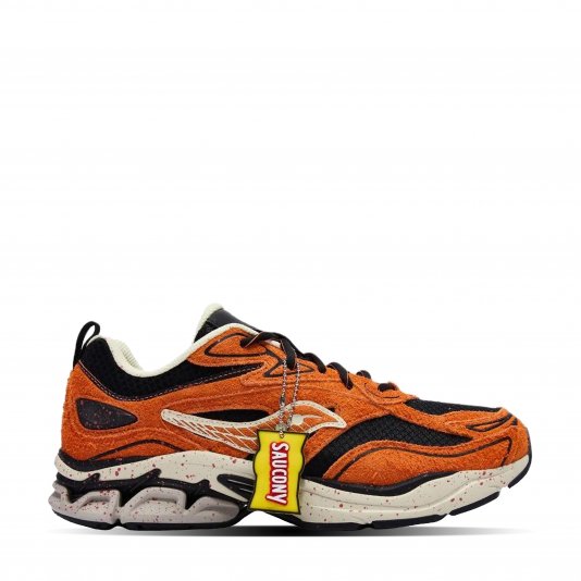 Купити Saucony Grid Fusion X Lay's Orange/Black/Cream в MONOAD