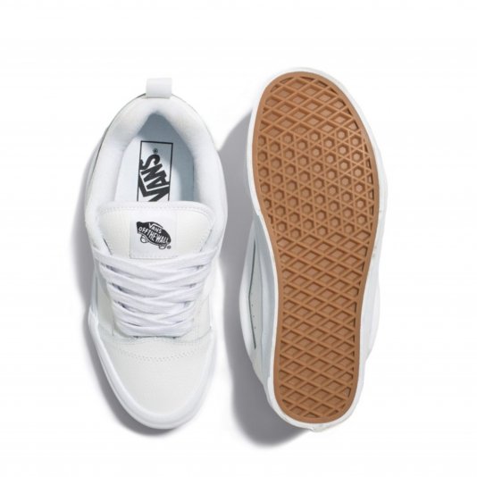 Купити Vans Knu Skool Mono White Leather в MONOAD