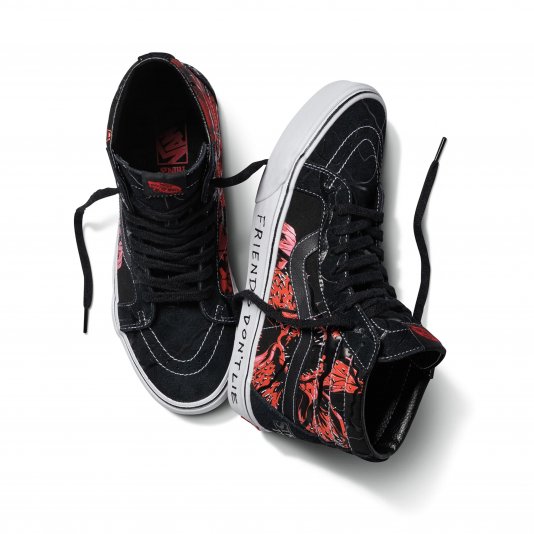 Купити Vans Sk8-HI X Stranger Things Reissue Black/Red в MONOAD