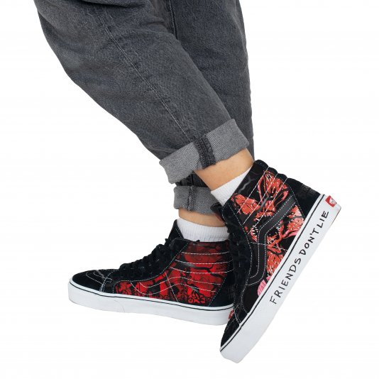 Купити Vans Sk8-HI X Stranger Things Reissue Black/Red в MONOAD